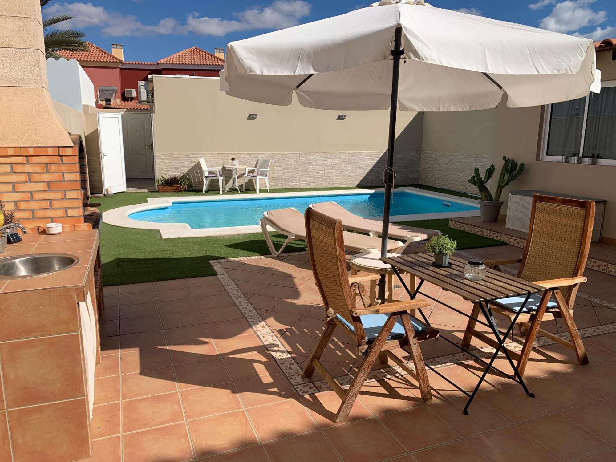 Mar&Mar, Apartamento Con Solarium Y Piscina Gran Tarajal Exteriér fotografie